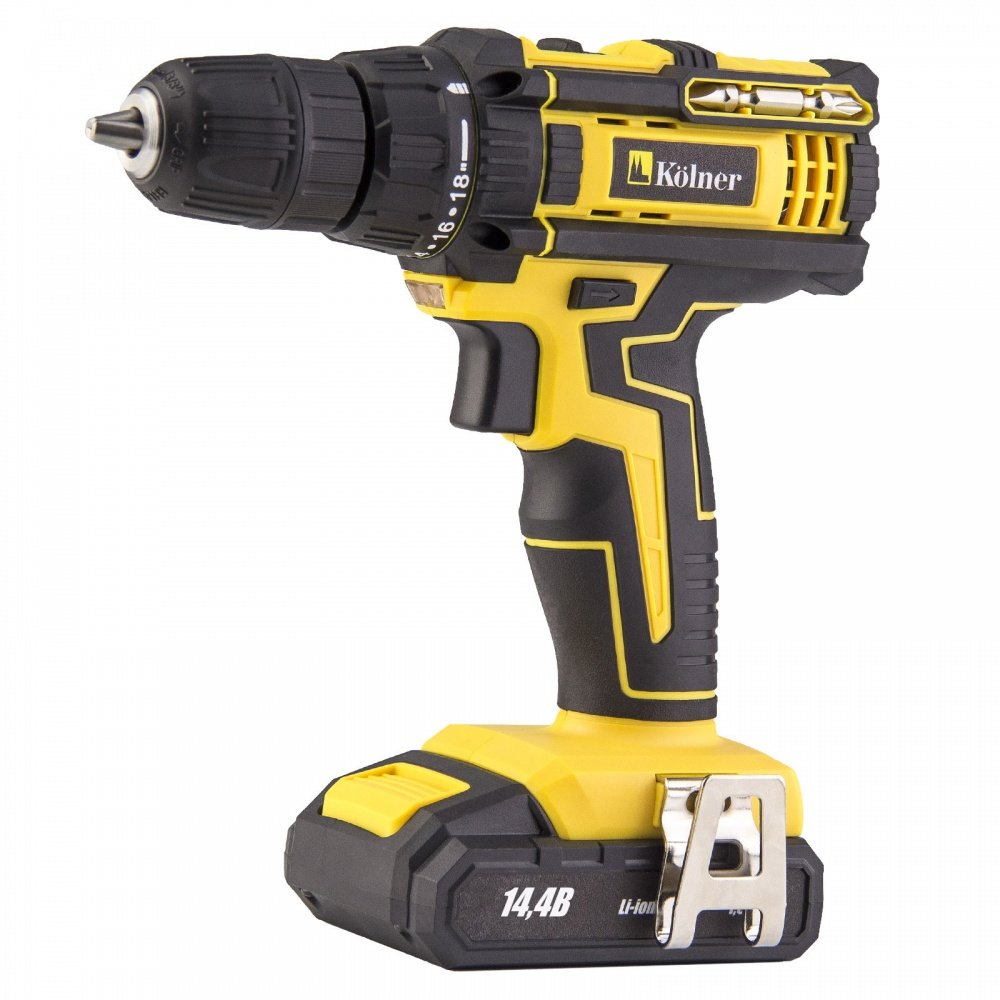 Аккумуляторная дрель-шуруповерт Kolner KCD 14,4/2-2L 8020100372