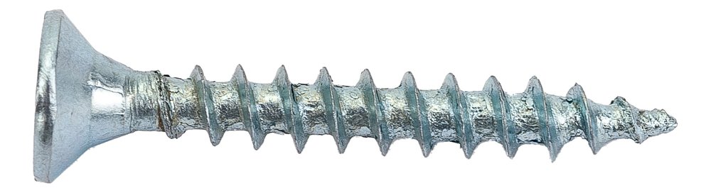Шуруп крепежная техника белый цинк, 3,5x25 1000 шт. 431464 БК