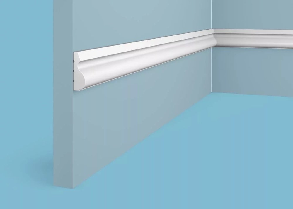 Молдинг Cosca decor MX014 35x12 мм, 2000 мм, экополимер СПБ070402