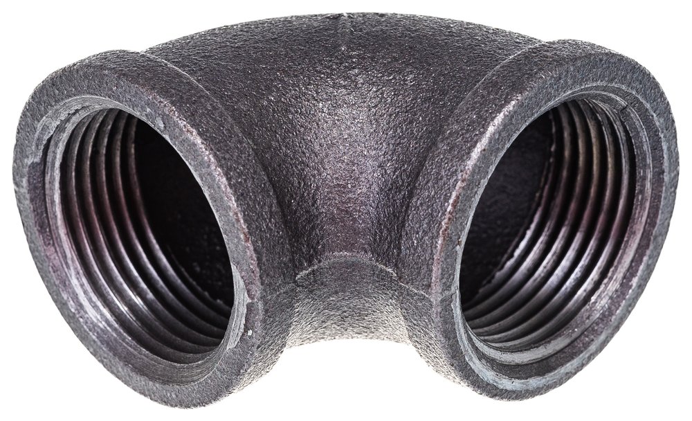 Проходной угольник Fittex PLUS чугун 25 ВР/ВР 127-3525