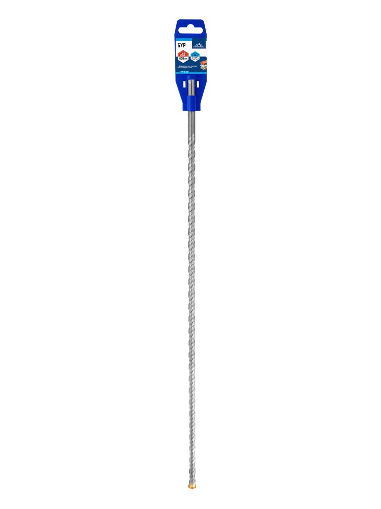 Бур SDS-plus (12х600 мм) Vertextools 999-12-600