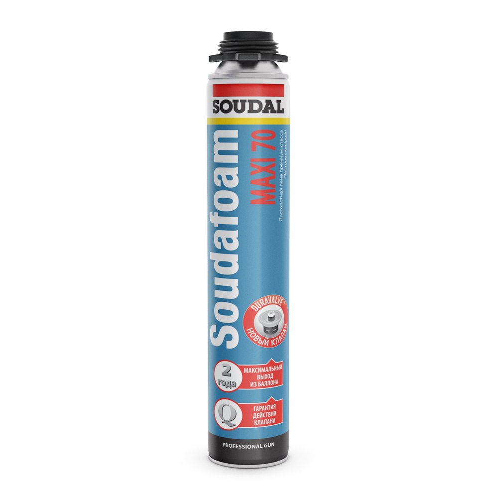 Пистолетная пена SOUDAL Соудафоам Макси 70 113899