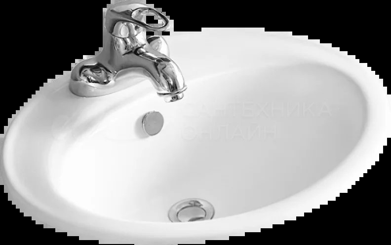 Врезная раковина WeltWasser WW DEILBACH 6002 550х470х200 10000003888