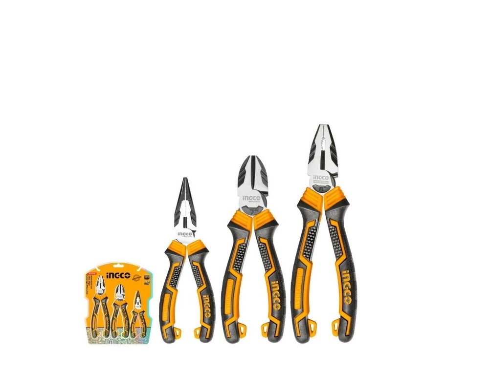 Набор плоскогубцев INGCO 3 шт. INDUSTRIAL HKHLPS2831DS