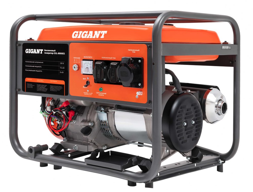 Бензиновый генератор Gigant (8 кВт, эл.стартер) GGL-8000ES
