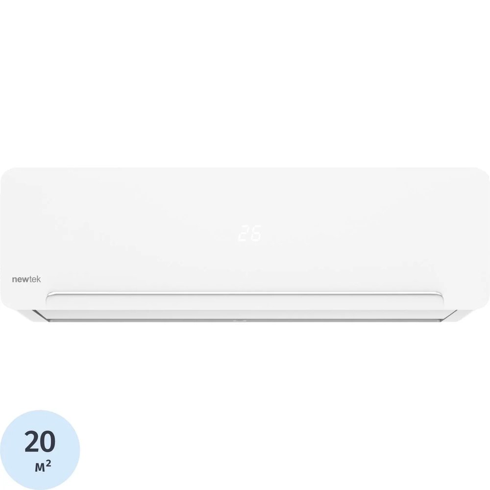 Сплит-система Newtek NT-65CHD07<,2300/2400W>,LED дисп.,Golden Fin, компр GMCC