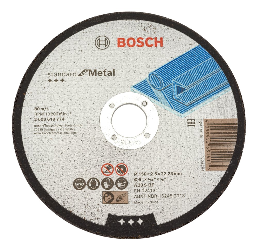 Отрезной круг Standard For Metal 150x2.5 мм Bosch 2608619774