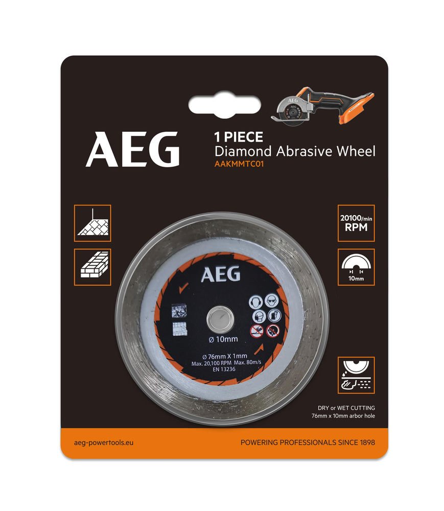 Диск алмазный для отрезной машины AAKMMTC01 AEG 4932478589