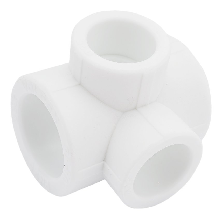 Крестовина VALFEX PP-R белая, 2-плоскостная, 32х25 мм 10118132 127-8213