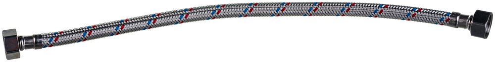 Гибкая подводка для воды (40 см, 1/2', гайка-гайка) VALTEC VTf.001.IS.0404040