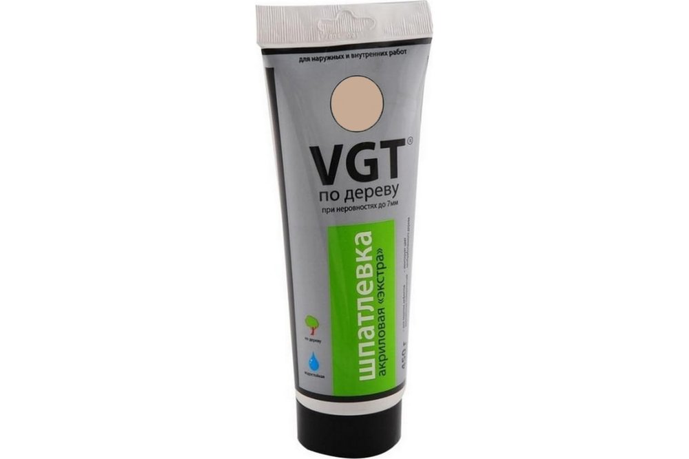 Шпаклевка по дереву VGT Экстра Дуб 0,40 кг туба 11607851