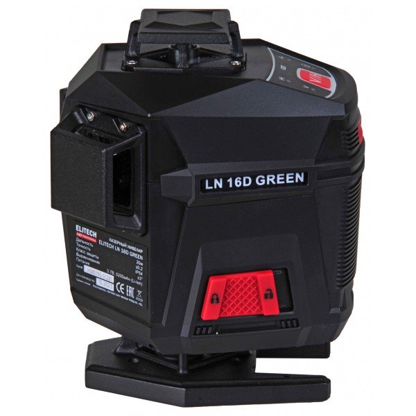 Лазерный нивелир Elitech hd ln 16d green 204737