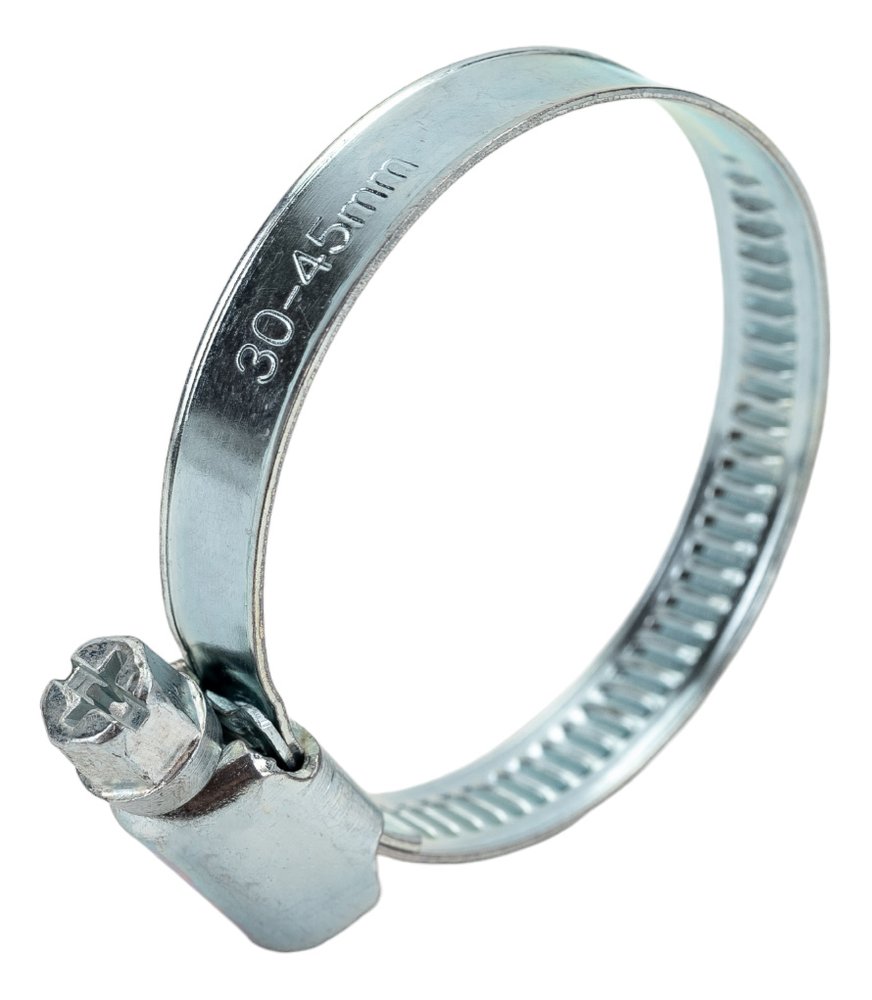 Червячный хомут оцинк Gigant 30-45 мм/9 W1, 25 шт G/1/32