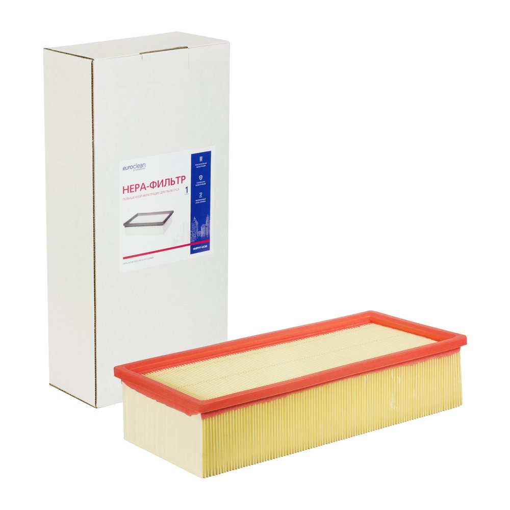 HEPA-фильтр целлюлозный повышенной фильтрации EUROCLEAN professional для пылесоса EURO Clean HPMY-VC60