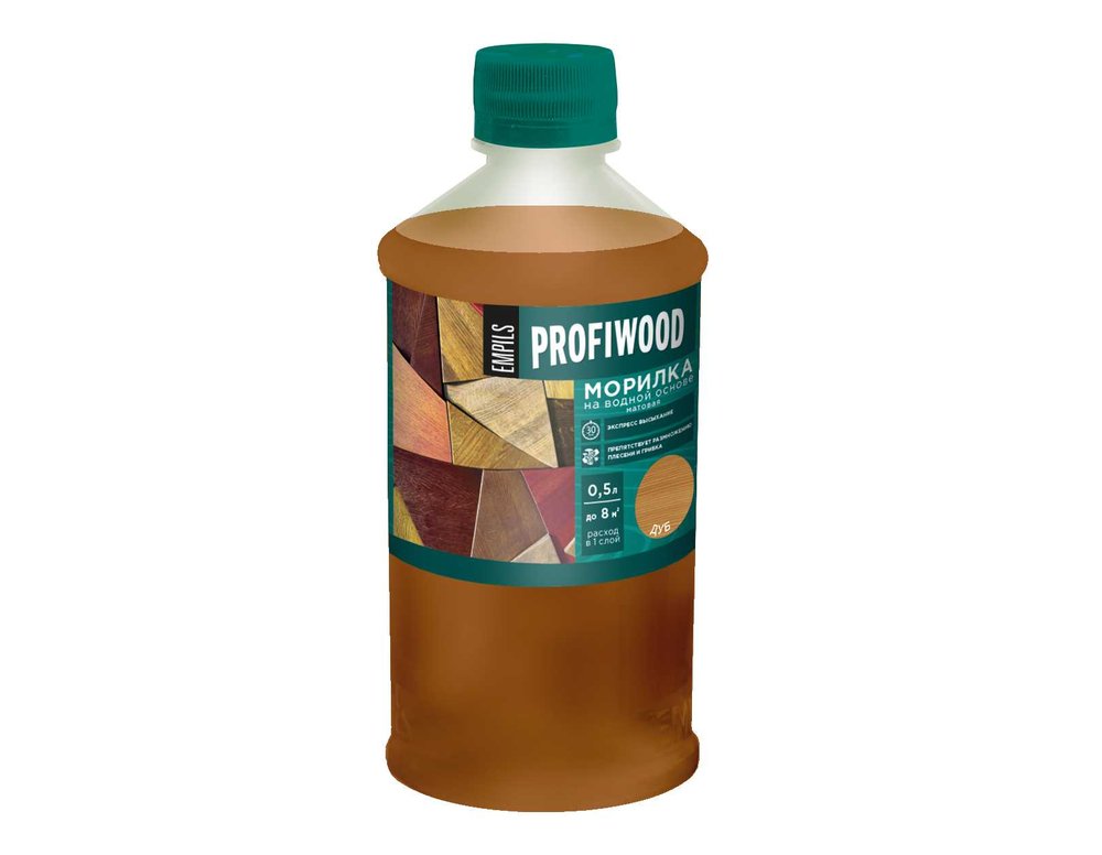 Морилка Profiwood на водной основе, дуб, 0.5 кг 67941