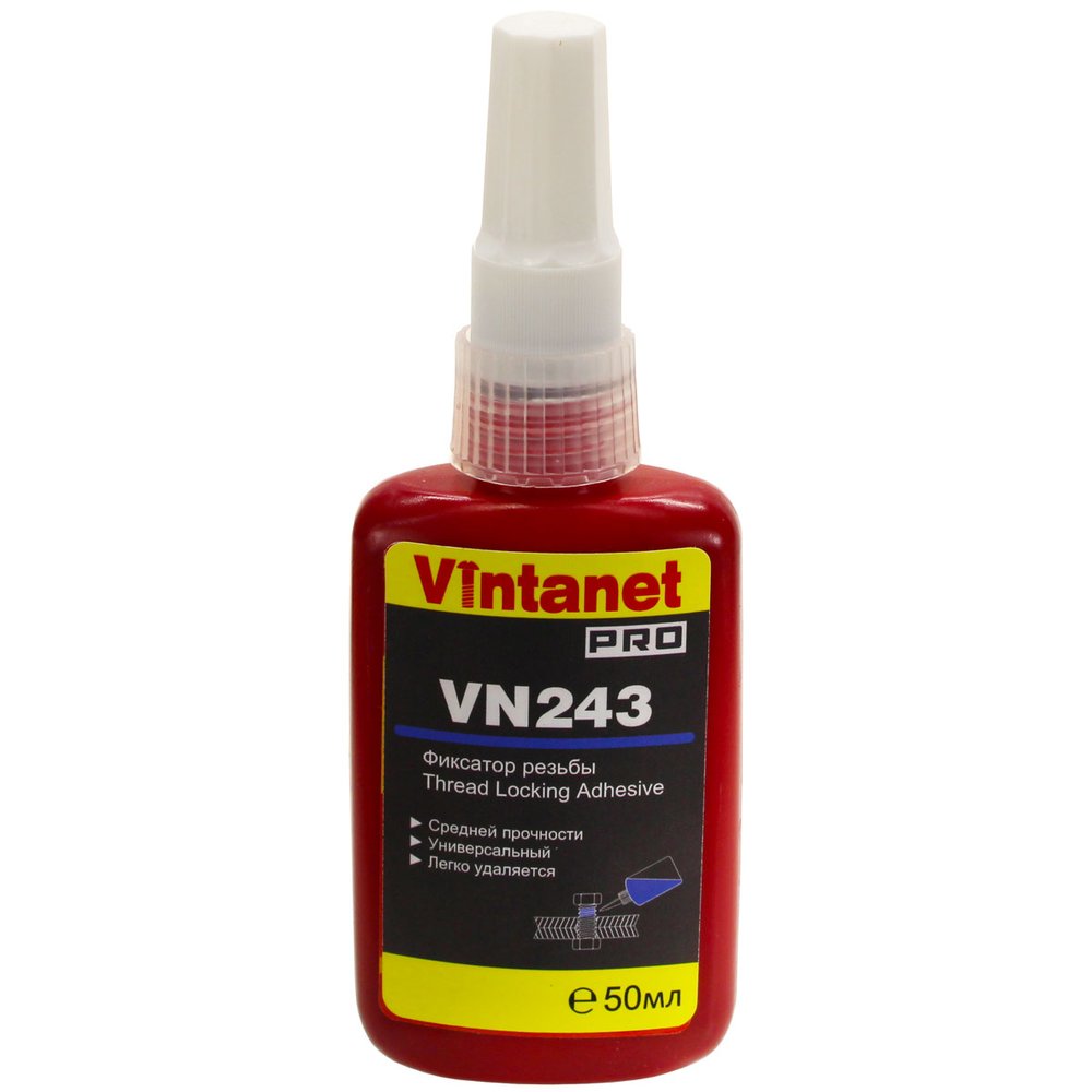 Фиксатор резьбы средней прочности VINTANET VN243 50 мл VN24350