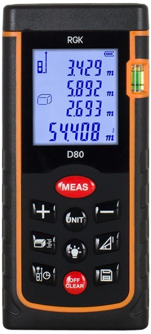 Лазерная рулетка RGK D80