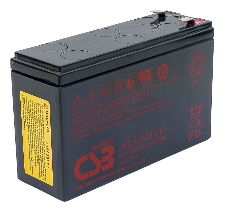 Аккумулятор для ИБП CSB UPS122406 F2 УТ-00000156
