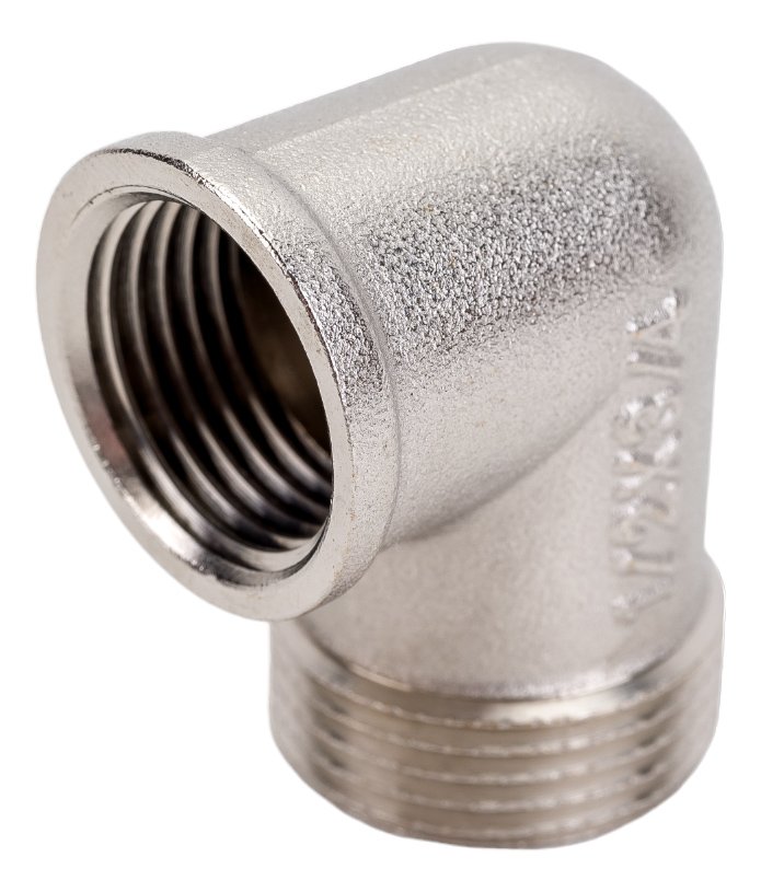 Переходной уголок СТМ 3/4'x1/2', штуцер-гайка CRL34M12