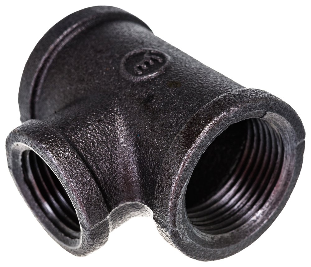 Переходной тройник Fittex PLUS чугун 20х15 ВР/ВР 127-3511