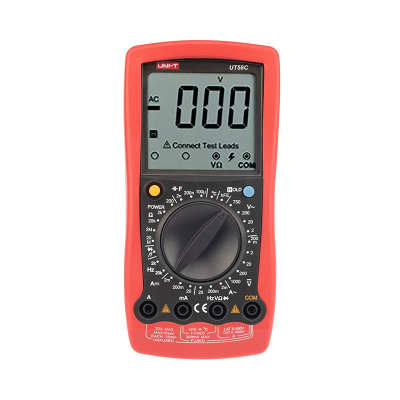 Мультиметр универсальный UNI-T UT58C 00-00001787 13-1023