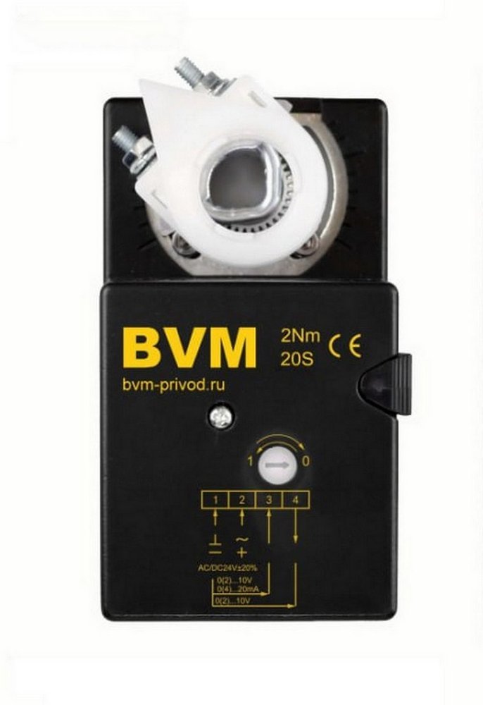 Электропривод для воздушных клапанов BVM TM24-SR-2