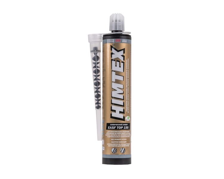 КРЕП-КОМП Химический анкер HIMTEX EASF-150 300 ml эпокси-акрилат для любого бетона,кирпича +1 насадка (шт.) хаэа300
