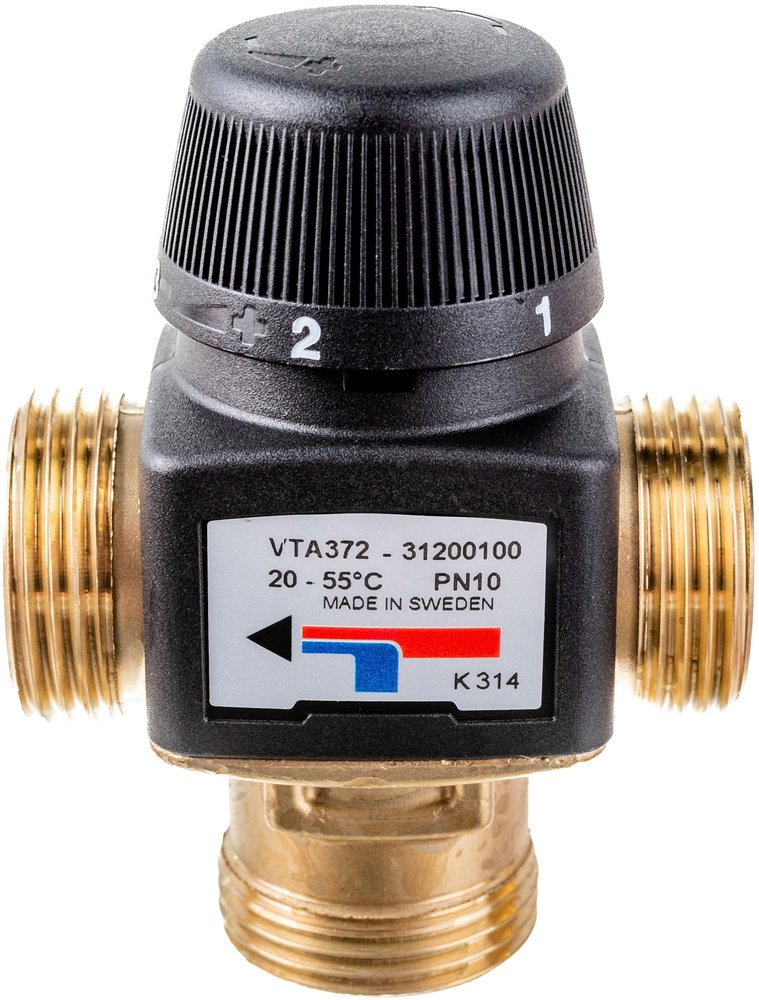 Термостатический смесительный клапан ESBE VTA372 20-55С G1 KVS3.4 3120 01 00
