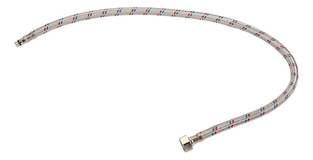 Подводка для воды (М10х18 мм, G1/2, 0.8 м, гайка-штуцер) Valtec VTf.003.IS.0418080