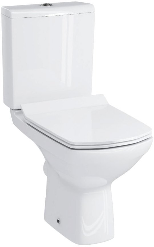 Унитаз-компакт Cersanit CARINA Clean On 011 3/5 DPL EO slim S-KO-CAR011-3/5-COn-S-DL-w