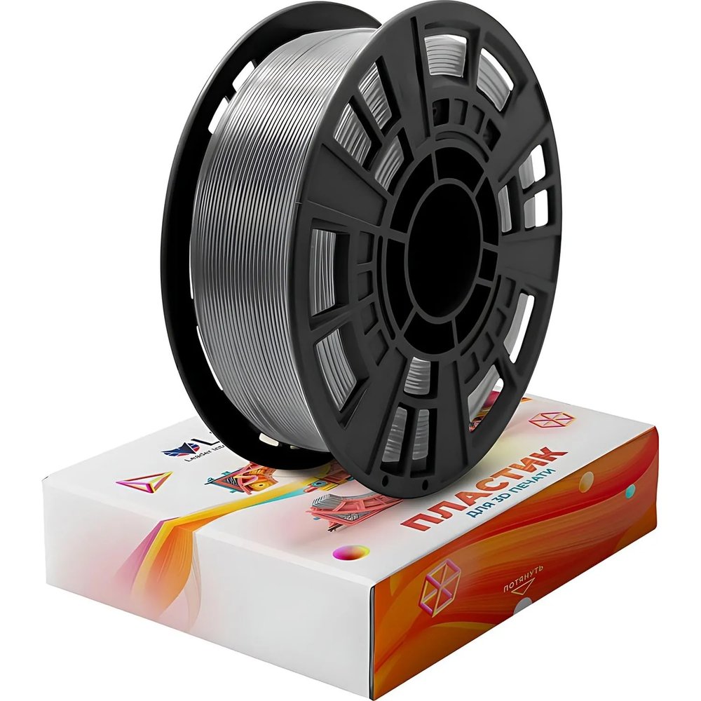 Пластик PETG+ LIDER-3D для 3D принтера, 1.75 мм/сер./1 кг