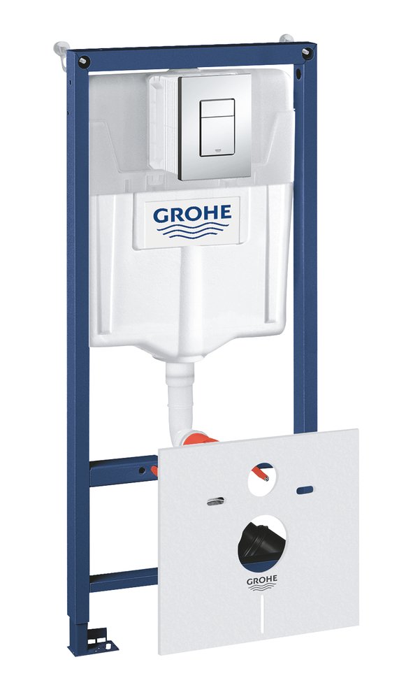 Инсталляция для подвесного унитаза GROHE Rapid SL 4 в 1 38775001