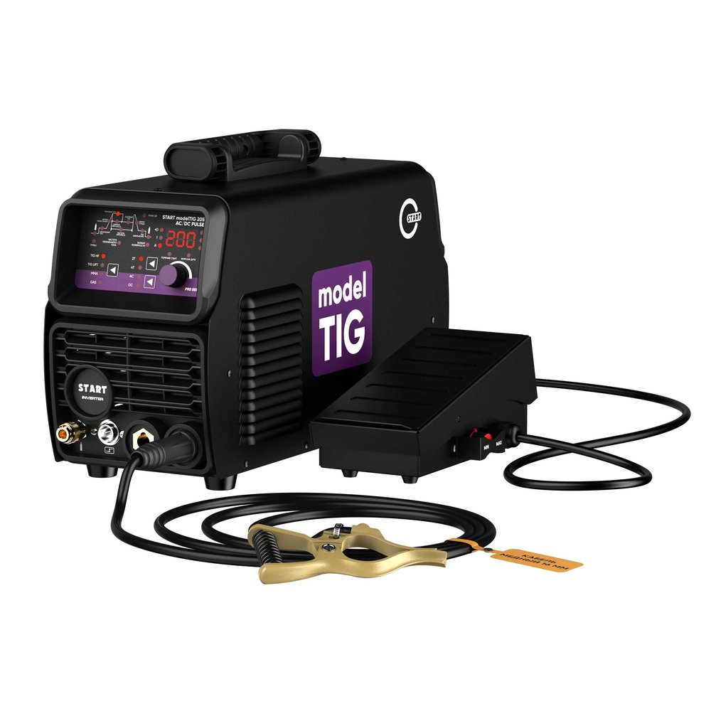 Установка аргонодуговой сварки START 205 modelTIG AC/DC TIG PULSE 3W205AP