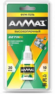 Фум-гель Aлмаз «Алмаз» высокопрочный 10 г AG-552