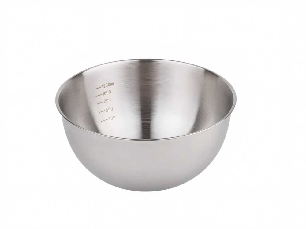 Миска PERFECTO LINEA из нержавеющей стали 18.5 см с мерной шкалой Chef 24-018592 ЦД-0262455156