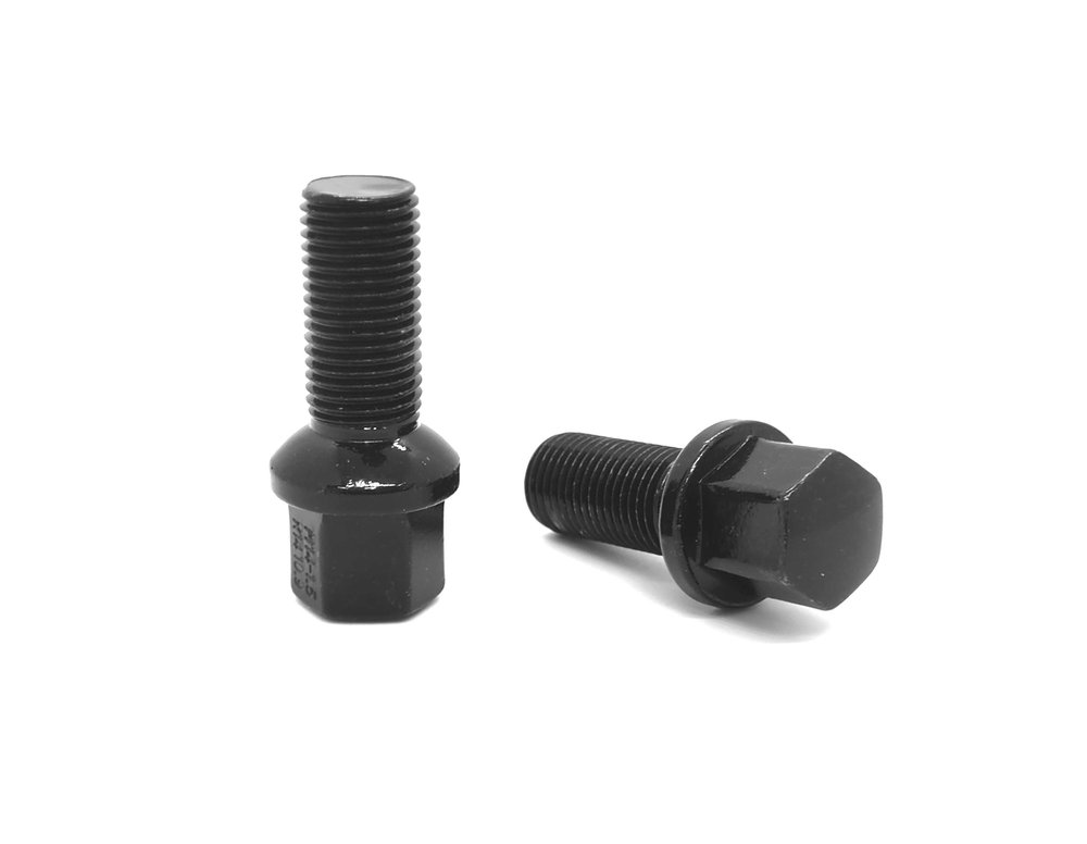 Болт колесный Чёрный, сфера М14x1.5 STARLEKS 10шт S17D28(R14)BC