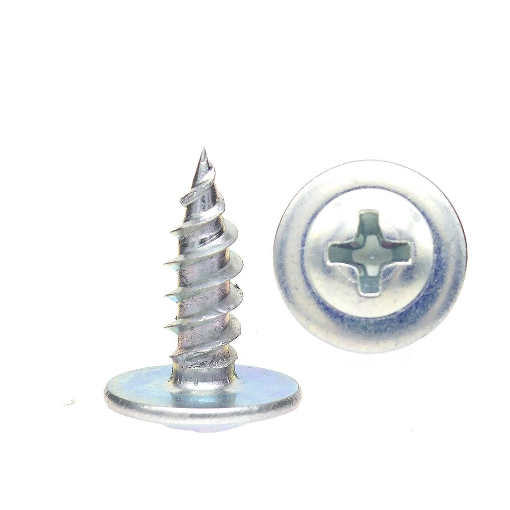 Саморез с прессшайбой BOWT острый, 4,2x13, 100 шт. P02303