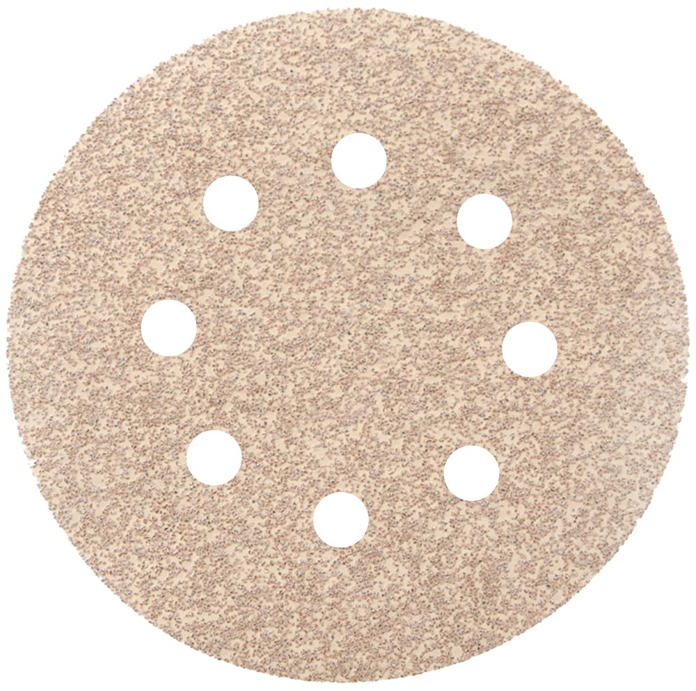 Диск шлифовальный KP14D (10 шт, 125 мм, P320, 8 отверстий, Velcro) БАЗ 960000141915