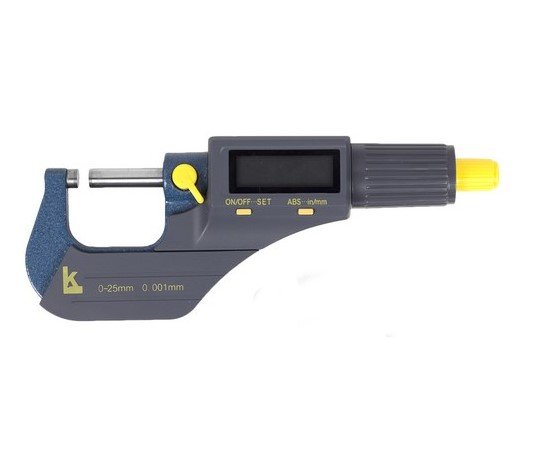 Микрометр цифровой МКЦ- 25, шаг 0.001 мм, 1 класс точности КАЛИБРОН 70420
