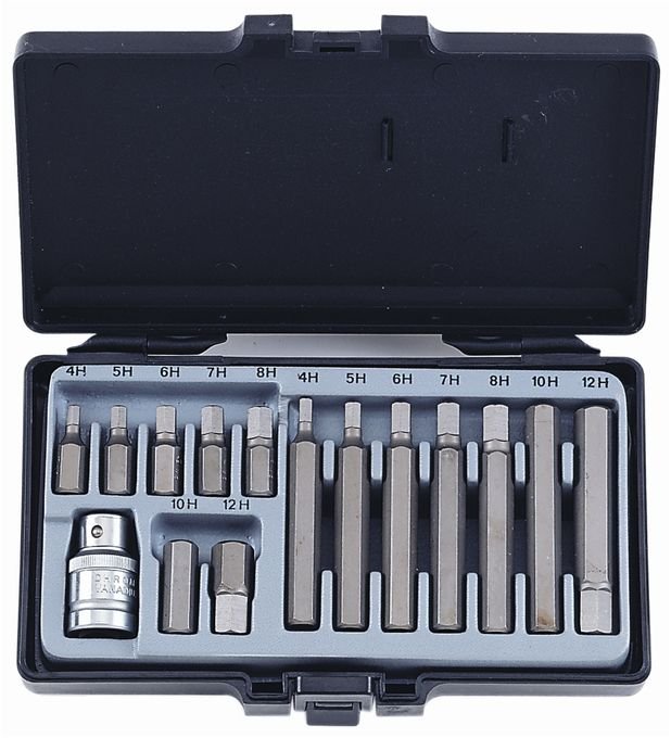 Набор шестигранных бит FORCE 4155 1/2