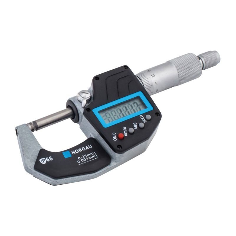 Цифровой микрометр IP65 0-25mm/0,001mm NORGAU 041057025/П