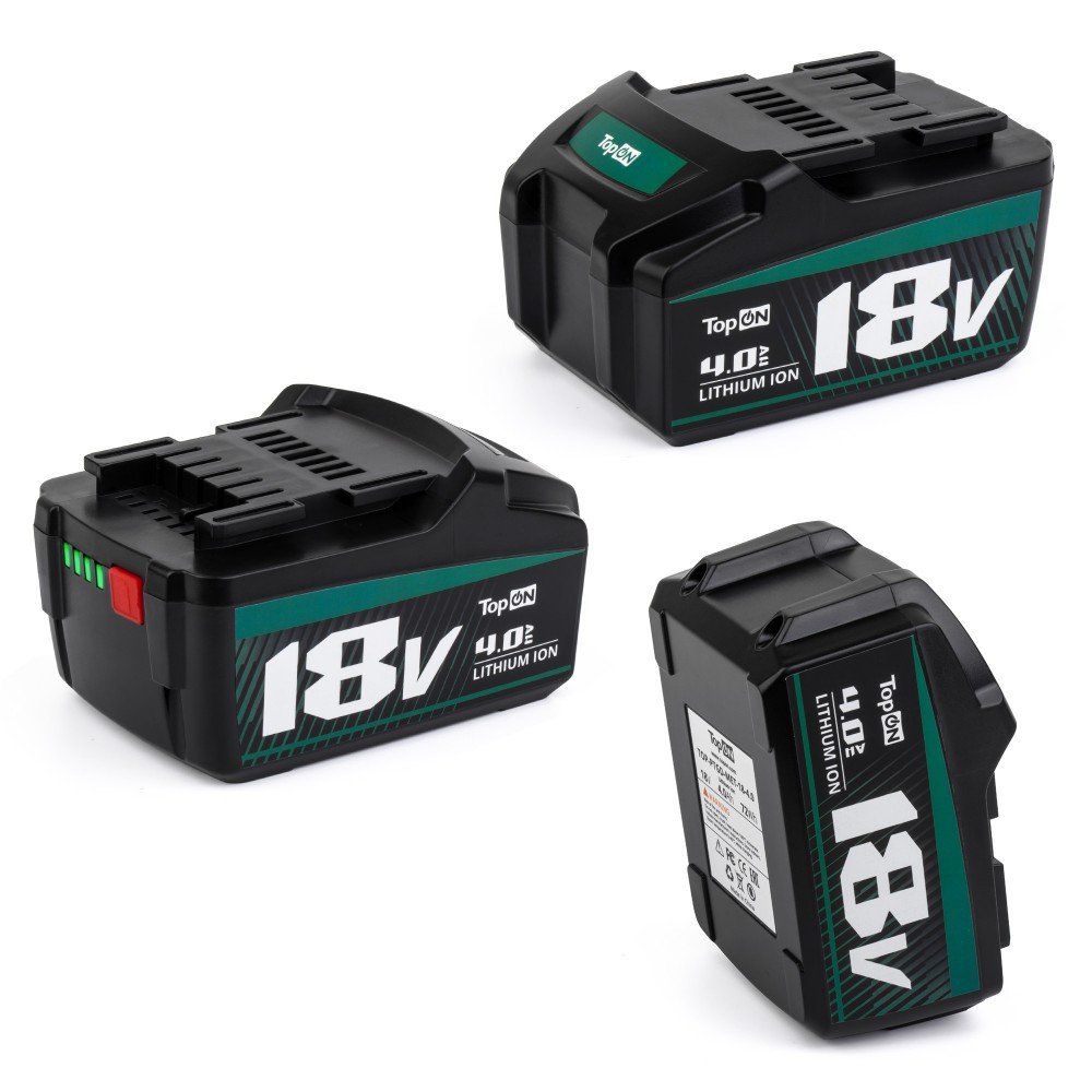 Аккумулятор 18V 4.0AH (LI-ION) PN: 625591000 TopOn TOP-PTGD-MET-18-4.0