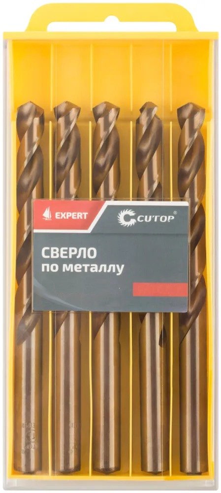 Сверло по металлу EXPERT 5 шт, 10x133 мм CUTOP 53-458