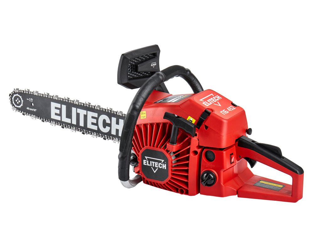 Пила цепная бензиновая Elitech ПБ 452 (E1611.013.00) ДМ 205449