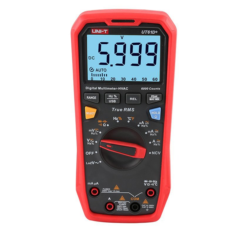 Профессиональный мультиметр UNI-T ut61d+ 13-0093
