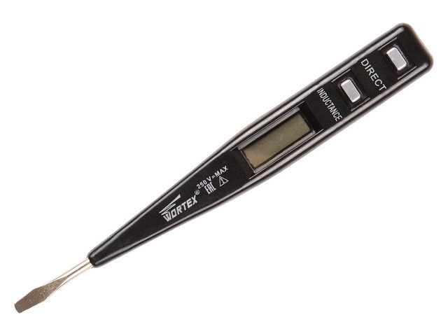 Индикаторная отвертка WORTEX VT 2509 VT2509000014