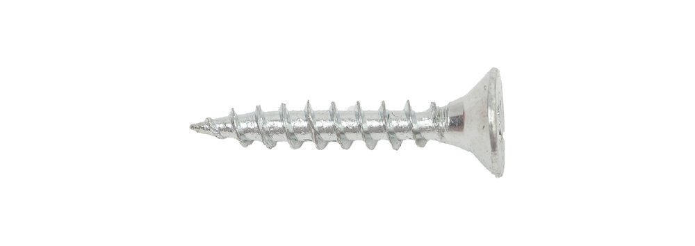 Шуруп крепежная техника белый цинк, 4,5x25 950 шт. 431504 БК