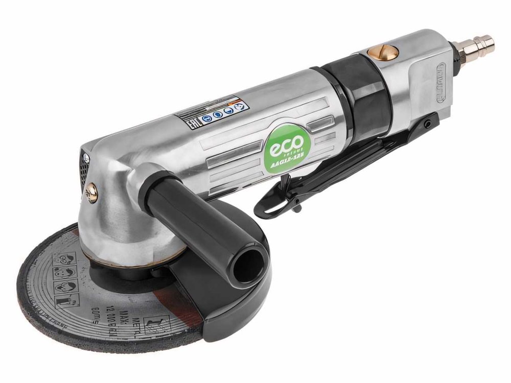 Угловая пневмошлифмашина ECO AAG12-125