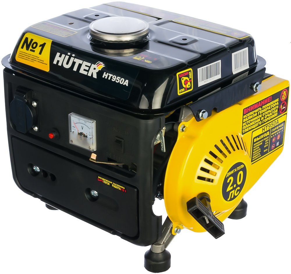 Бензиновый генератор Huter HT950A 64/1/1