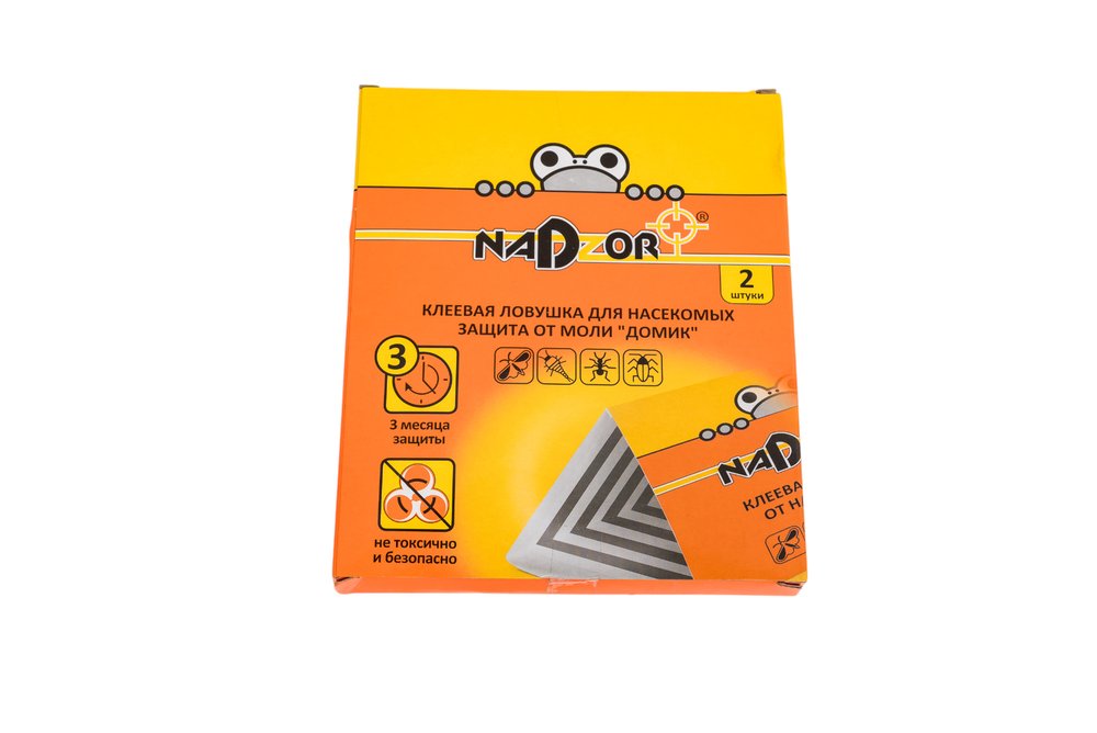Клеевая ловушка для защиты от пищевой моли Nadzor Домик 122393